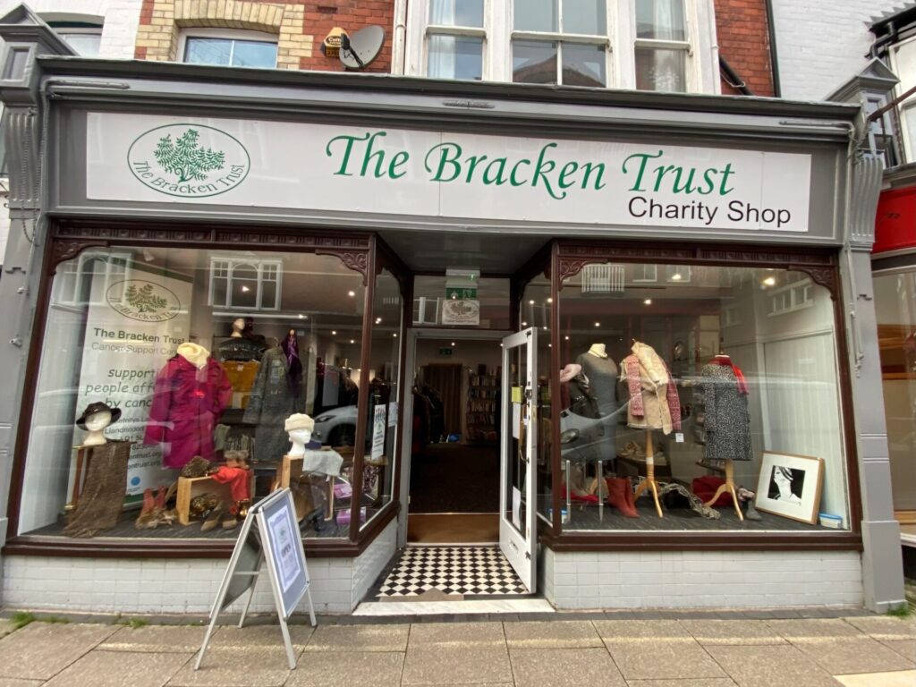 image of bracken charity shop
